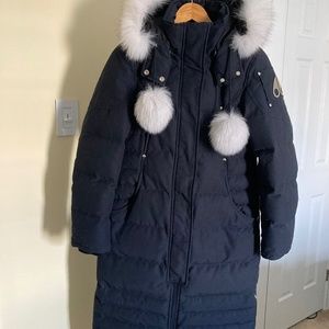 Moose Knuckles Saskatchewan Parka Navy Blue Size Medium